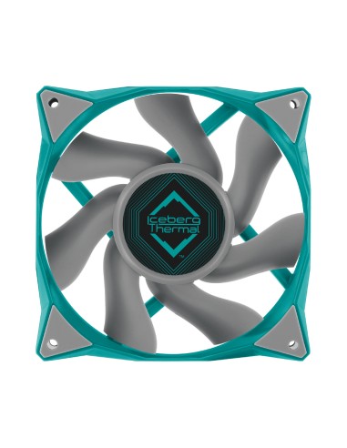 Ventilador Iceberg Thermal Icegale - 120 Mm Verde Azulado