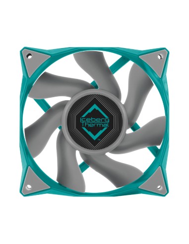 Ventilador Iceberg Thermal Icegale Xtra - 120 Mm Verde Azulado