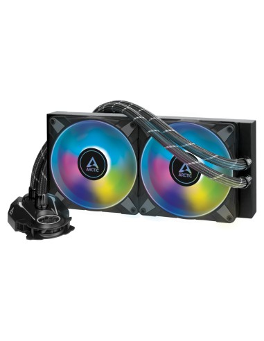 Refrigeración Por Agua Arctic Intel Liquid Freezer Ii 280 2xp14 A-rgb Intel 115x, 2011-3, 2066* Amd Am4, Pwm, Black