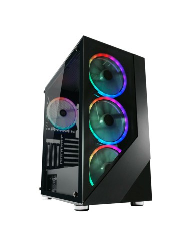 Caja Pc Lc-power Gaming 803b-on Shaded_x Rgb Negro