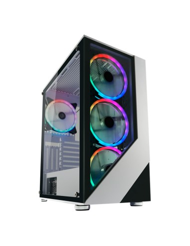 Caja Pc Lc-power Gaming 803w-on Lucidd_x Rgb Blanca Retail