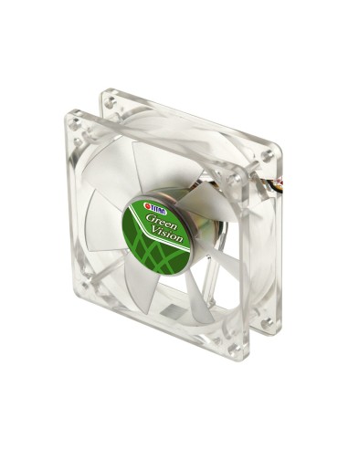 Ventilador, Titan, 92x92x25mm, Tfd-9225gt12z/v2(rb), Green Vision