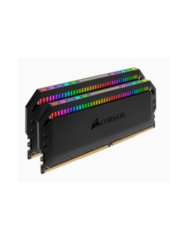 Memoria Ram Corsair Ddr4 64gb 2x32gb Pc3200 Dominator Platinum Rgb Black Cmt64gx4m2c3200c16