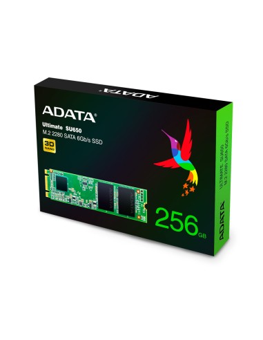 Disco Ssd Adata Ultimate Su650 M.2 256 Gb Asu650ns38-256gt-c