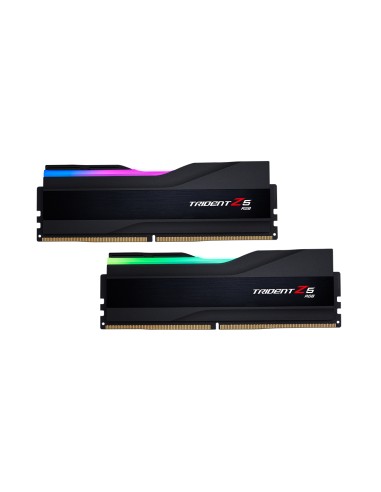 Memoria Ram G.skill Ddr5 5600 32gb 2x16gb C36 Tridentz Z5 Rgb 1,2v Black 36-36-36-76 Xmp 3.0  F5-5600u3636c16gx2-tz5rk