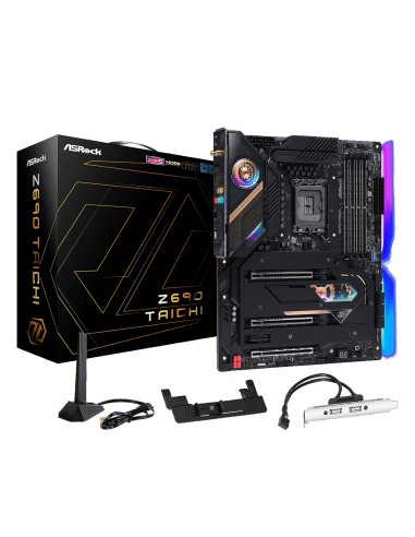 Placa Base Asrock Intel 1700 Z690 Taichi  Atx, 4xd5 4800, M.2 4x4, Usb3.2 Gen2