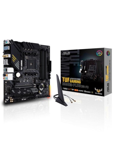 Placa Base Asus Tuf Gaming B550m-plus Wifi Ii Am4 4ddr4 Dual M.2 Dp Hdmi Wifi Aura Mb