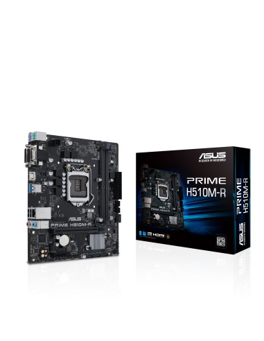 Placa Base Asus Lga1200 Prime H510m-r  No M2, Matx  2xddr4 2933 4xsata3 Usb3.2