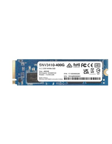 Disco Ssd Synology Snv3410-400g Nvme Pcie 3.0 M.2 2280