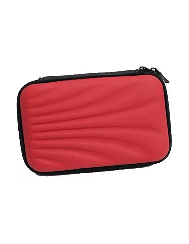 Funda Disco Duro Hdd Powerbank Case 2,5" Rojo