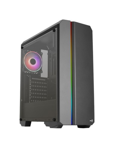 Caja Pc Aerocool Atx Genesis V2 Argb Black