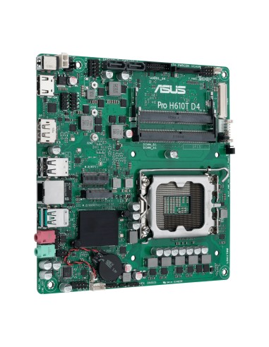 Placa Base Asus Intel 1700 Pro H610t D4-csm Atx 4xddr4 3200 M.2 Usb 3.2