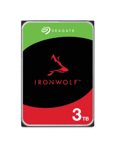 Disco Seagate Nas Hdd 3tb Ironwolf 5400rpm 6gb/s Sata St3000vn006