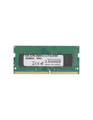 2-power Memoria Sodimm 8gb Ddr4 2666mhz Cl19 Sodimm 2p-3tk88ta