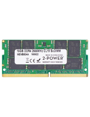 2-power Memoria Sodimm 16gb Ddr4 2666mhz Cl19 Sodimm 2p-4vn07aa