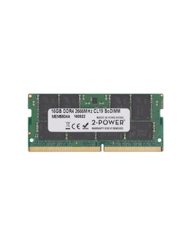 2-power Memoria Sodimm 16gb Ddr4 2666mhz Cl19 Sodimm 2p-4vn07aa Abd