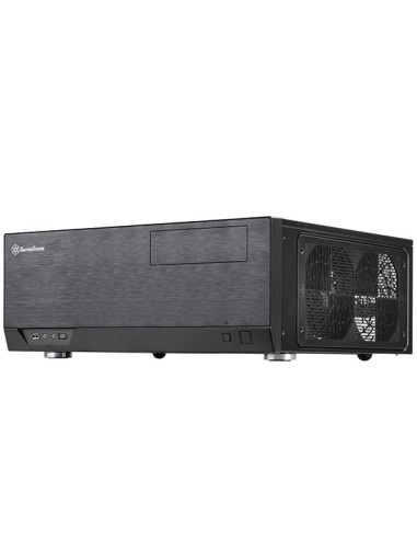 Caja Pc Silverstone Htpc Sst-gd09b-c Negro