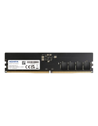 Memoria Ram Adata Ddr5 4800 16gb  1x16gb, 1.1v Ad5u480016g-r