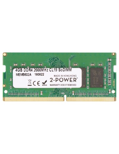 2-power Memoria Sodimm 4gb Ddr4 2666mhz Cl19 Sodimm Mem5602a