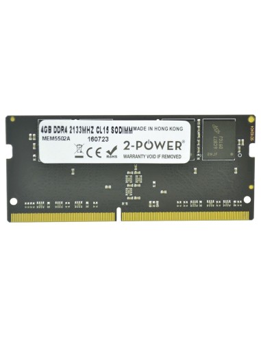 2-power Memoria Sodimm 4gb Ddr4 2133mhz Cl15 Sodimm 2p-kcp421ss8/4