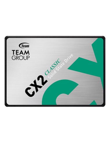 Ssd Teamgroup Cx2 2,5 2tb Sata3 Rw: 540/490mb/s,  1600tbw