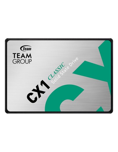 Ssd Teamgroup 2.5" 240gb Sata3 Cx1 R: 520 Mb/s W: 430 Mb/s T253x5240g0c101