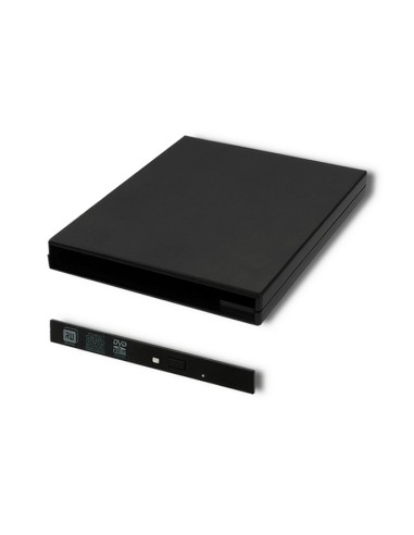 Qoltec 51864 External Usb 2.0 9.5mm Sata Optical Drive Case