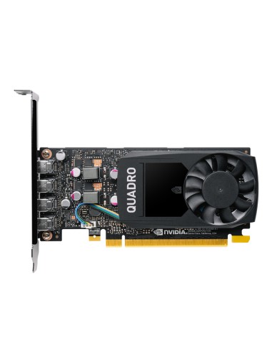 Tarjeta Gráfica Pny Quadro P1000 V2 4gb Mdp Lp Bulk Gddr5,4*mdp, 1s