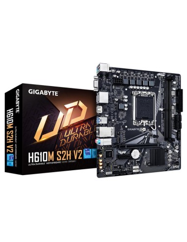 Placa Base Gigabyte H610m S2h V2 Lga 1700 Ddr5 Microatx