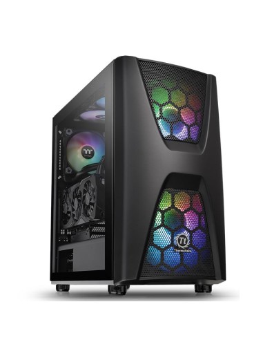 Caja Pc Thermaltake Commander C34 Tg Argb Edition Cristal Templado Usb 3.0