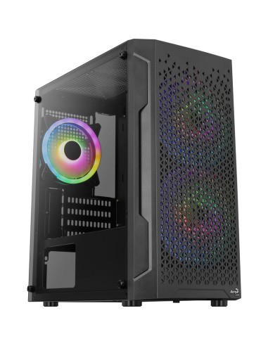 Caja Pc Aerocool Mini Trinity V2 Black Microatx/miniitx