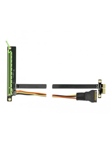 Delock Tarjeta Riser Pci Express X4 A X4 Con Cable Flexible De 30 Cm