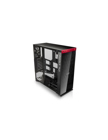 Caja Pc In Win Torre Atx 805c Negro/rojo Usb 3.1 Tipo C/lateral Cristal Templado 3mm 1acfae--000221