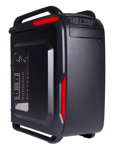 Caja Pc Black Lion Atx Negra Elite It1523 Con Ventana Usb 3.0 + Card Reader Gaming