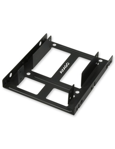 Axagon Rhd-225, Marco De Metal Para 2x 2.5 "hdd / Ssd Hasta 3.5" Posicion, Montaje De Ventilador