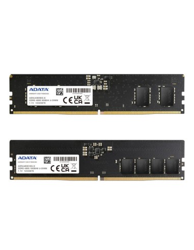 Memoria Adata Ddr5 4800 32gb K2  2x16gb, 1.1v Ad5u480016g-dt