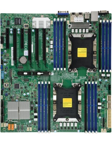 Placa Base Supermicro X11dpi-nt, Intel, Lga 3647 (socket P), 205 W, 10,4 Gt/s, Ddr4-sdram, 2133,2400,2666 Mhz