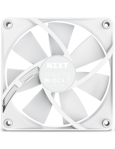 Ventilador Nzxt F120p 120x120x26, Rf-p12sf-w1 Blanco