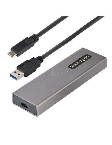 Startech Caja Externa De Aluninio Usb-c 10gbps A Nvme M.2 O Ssd M.2 Sata