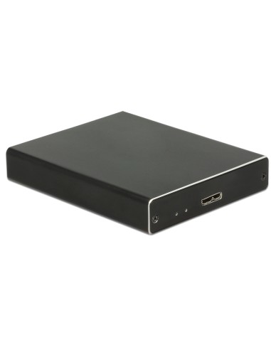 Delock Caja Externa 2 X M.2 Clave B  Superspeed Usb 10 Gbps (usb 3.1 Gen 2) Con Raid