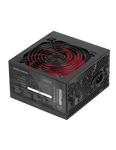 Fuente De Alimentación Mars Gaming Mpiii550 550w Ventilador 12cm