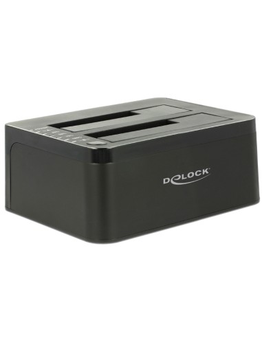 Delock Docking Station Sata   Usb3.0 Dual Con Funcion Clonado