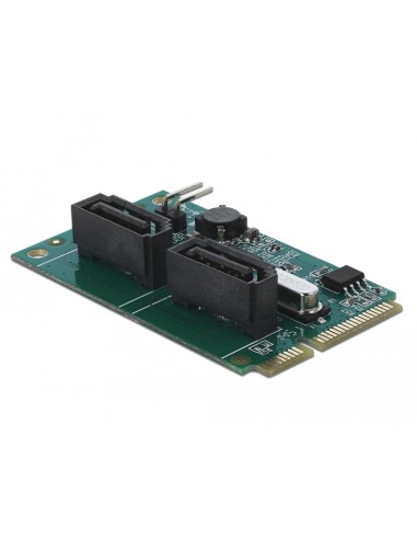 Delock Convertidor Mini Pcie A 2 X Sata Con Raid