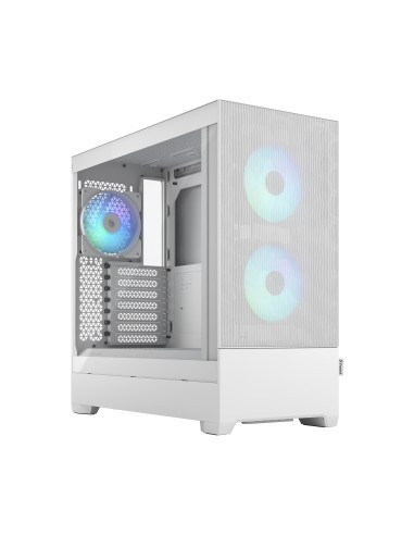 Caja Pc Fractal Design  Pop Air White Tg Clear Tint