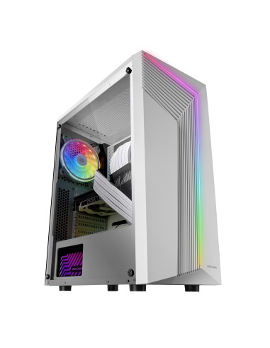 Caja Pc Marsgaming Mcx7 Argb Blanco Atx