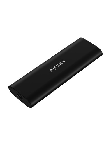 Aisens Caja Externa Para Disco Ssd M.2 Sata Nvme Usb 3.1  Sin Tornillos Asm2-014b