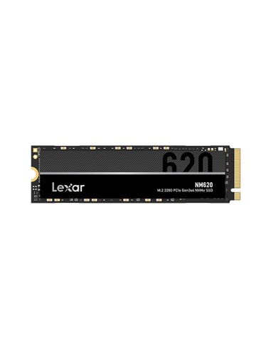 Lexar M.2 Nvme Ssd Nm620 2000 Gb, Factor De Forma Ssd M.2 2280, Interfaz Ssd Pcie Gen3x4, Velocidad De Escritura 3000 Mb/s, V...