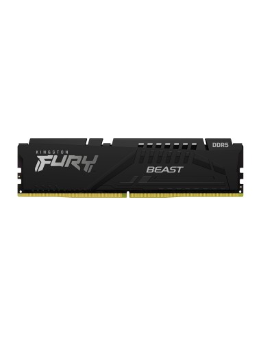 Memoria Ram Kingston 16gb 5200mt S Ddr5 Cl36 Dimm Fury Beast Black