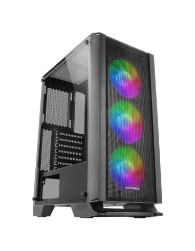 Caja Pc Marsgaming Atx Mcc Frgb Negro