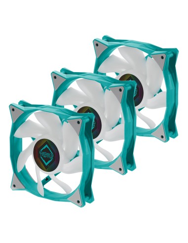 Ventilador Iceberg Thermal Icegale Argb  -120mm Argb Teal (3er Pack)